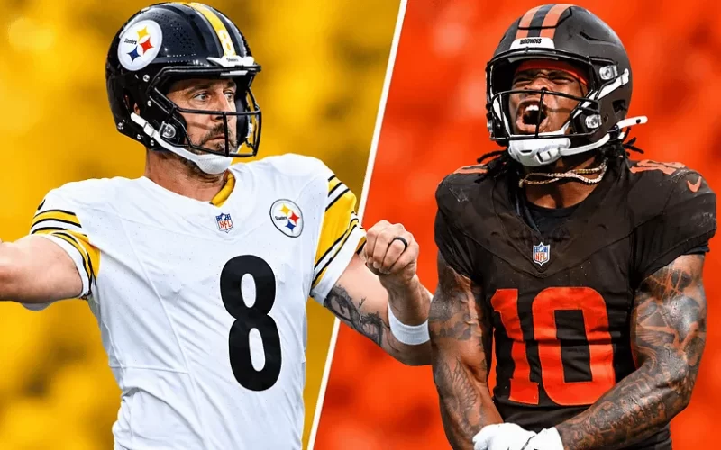 Steelers y Browns inauguran la Semana 4 de la NFL con duelo divisional