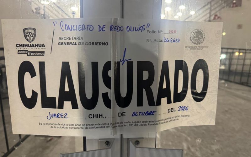 Realiza Gobernación Estatal 265 inspecciones y clausura 8 establecimientos durante la última semana
