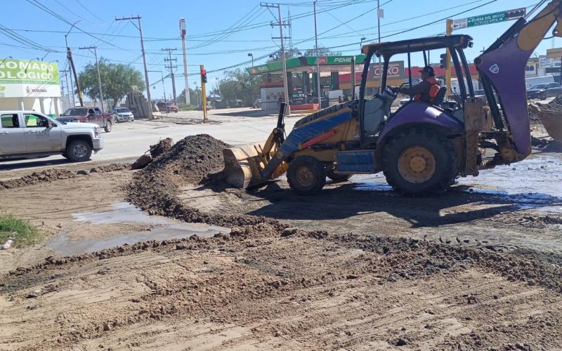 Atiende SCOP afectaciones por lluvias en Ciudad Juárez