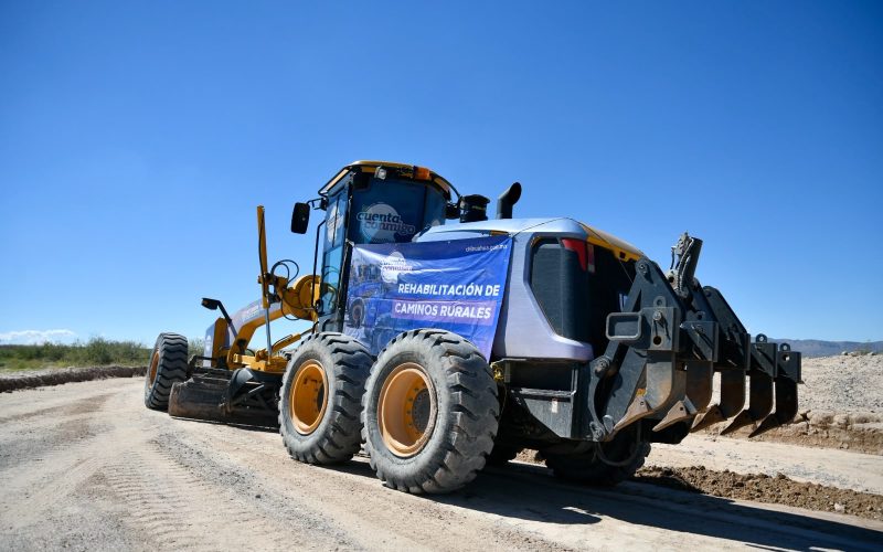 Rehabilita Gobierno del Estado más de 120 kilómetros de caminos rurales en Guadalupe