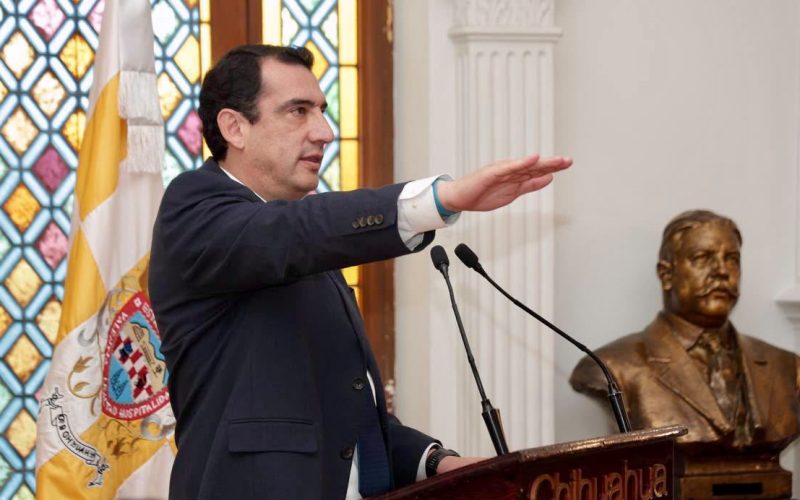Toma protesta René Chavira como presidente municipal de Chihuahua de la administración 2024-2027