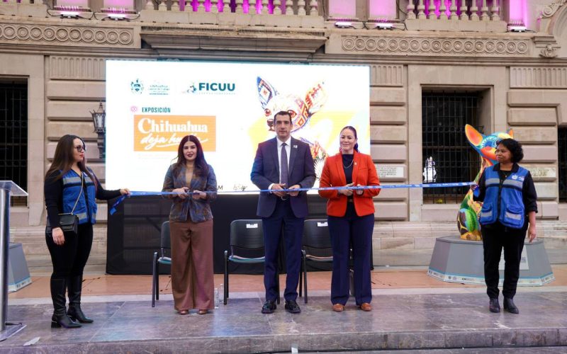 Inicia FICUU 2026: Alcalde René Chavira inaugura exposición “Chihuahua Deja Huella”