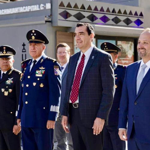 Reconoce Alcalde el 317 aniversario de Chihuahua Capital con guardia de honor