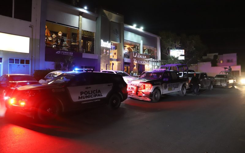 Realizó Policía Municipal revisiones en bares y recorridos preventivos con la célula RIF