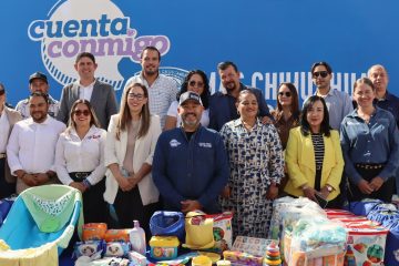 Entrega Desarrollo Humano kits de apoyo infantil en 12 municipios