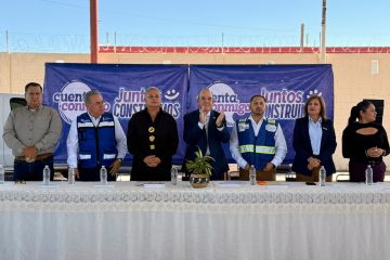 Entrega Gobierno del Estado materiales a escuelas afectadas por las lluvias en Ciudad Juárez
