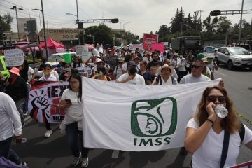 Megamarcha de trabajadores del IMSS en CDMX: ¿A qué hora inicia y qué calles cerrarán el 13 de octubre?
