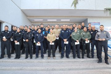 Reconoció Gobierno Municipal a 45 policías y bomberos por acciones de alto impacto