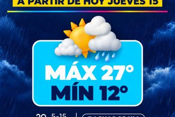 Recuerda tomar precauciones por el pronóstico de lluvias para hoy y mañana: Municipio