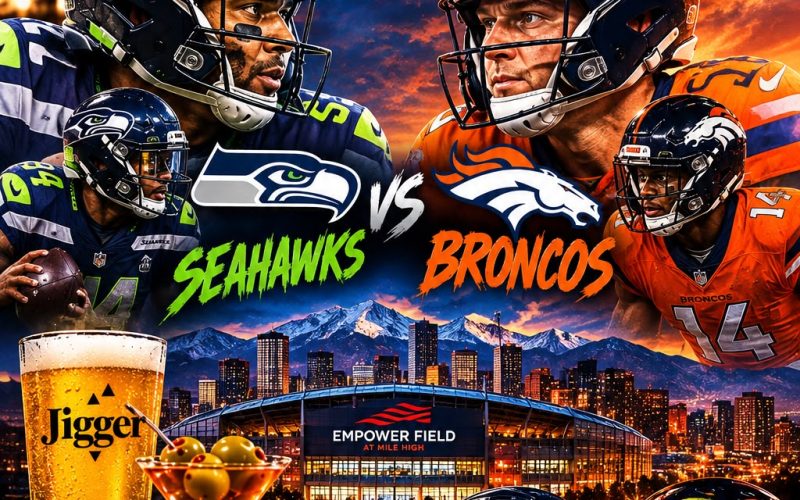 🏈🔥 JUEVES DE NFL EN JIGGER: SEAHAWKS VS. BRONCOS 🔥🏈