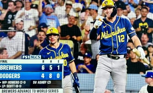 ¡ADIÓS AL TRICAMPEONATO! LOS BREWERS ELIMINAN A LOS DODGERS Y VAN A LA SERIE MUNDIAL