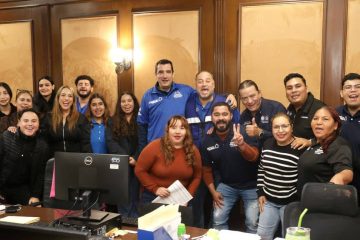Reconoce René Chavira labor del personal de Desarrollo Humano y Educación durante recorrido por sus instalaciones