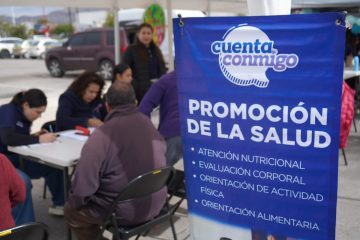 Atienden a cerca de 500 personas en primera Feria de Salud en CAAPS Nogales