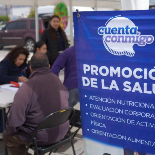 Atienden a cerca de 500 personas en primera Feria de Salud en CAAPS Nogales