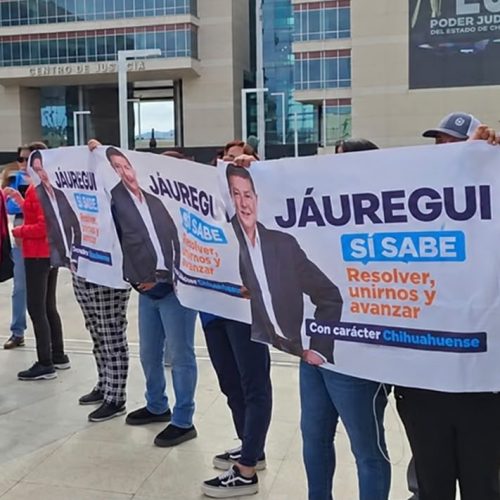 Del respaldo a la presión política: panistas llevan protesta por César Jáuregui hasta las puertas del Tribunal