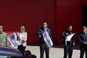 Arranca René Chavira Operativo Blindaje Capital para reforzar la seguridad con 324 policías