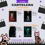 Invita Gobierno Municipal a disfrutar de la cartelera de octubre del Cine del Rejón