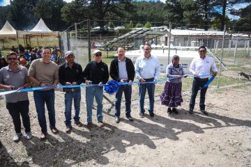 Entregan JCAS y COFAM sistema colectivo de agua potable en Guachochi