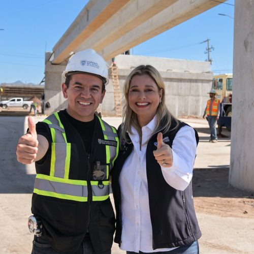 Maru Campos supervisa obras viales de gran alcance que mejorarán la movilidad de miles de familias