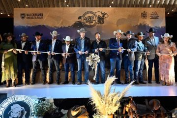 René Chavira y Santiago de la Peña coinciden en la Expogan; presente y futuro de Chihuahua capital