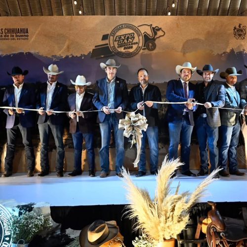 René Chavira y Santiago de la Peña coinciden en la Expogan; presente y futuro de Chihuahua capital