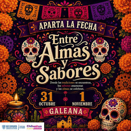 Presenta Gobierno del Estado cartelera de eventos por el Día de Muertos