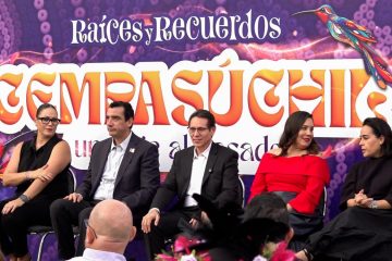 Inaugura Gobierno del Estado el Festival “Raíces y Recuerdos: Cempasúchil, un viaje al pasado”, en la Plaza del Ángel