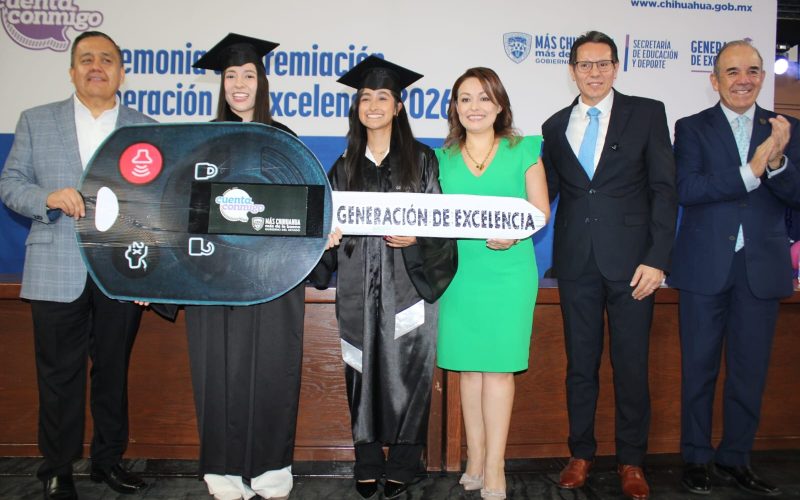 Reconoce Gobierno del Estado a más de 6 mil 800 estudiantes en la Zona Norte