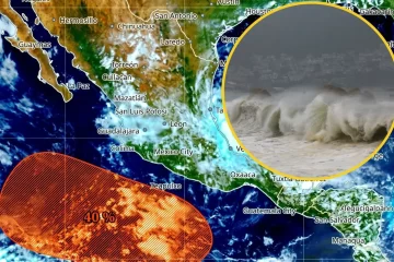 El huracán ‘Simón’ inunda Jalisco y Colima en su camino al norte