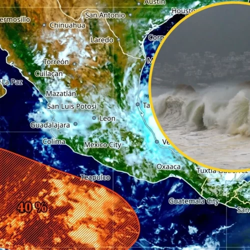 El huracán ‘Simón’ inunda Jalisco y Colima en su camino al norte