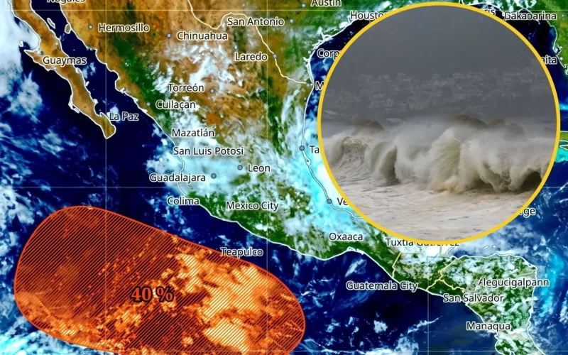 El huracán ‘Simón’ inunda Jalisco y Colima en su camino al norte