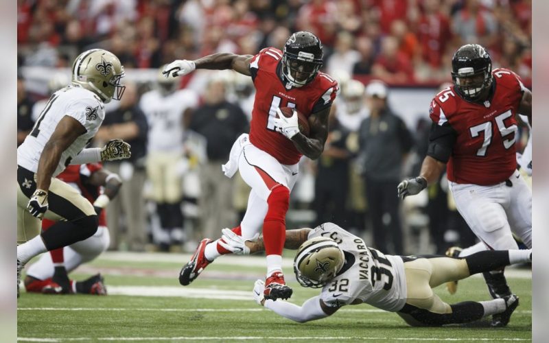 Falcons arrasan a los Saints y se llevan el Monday Night Football